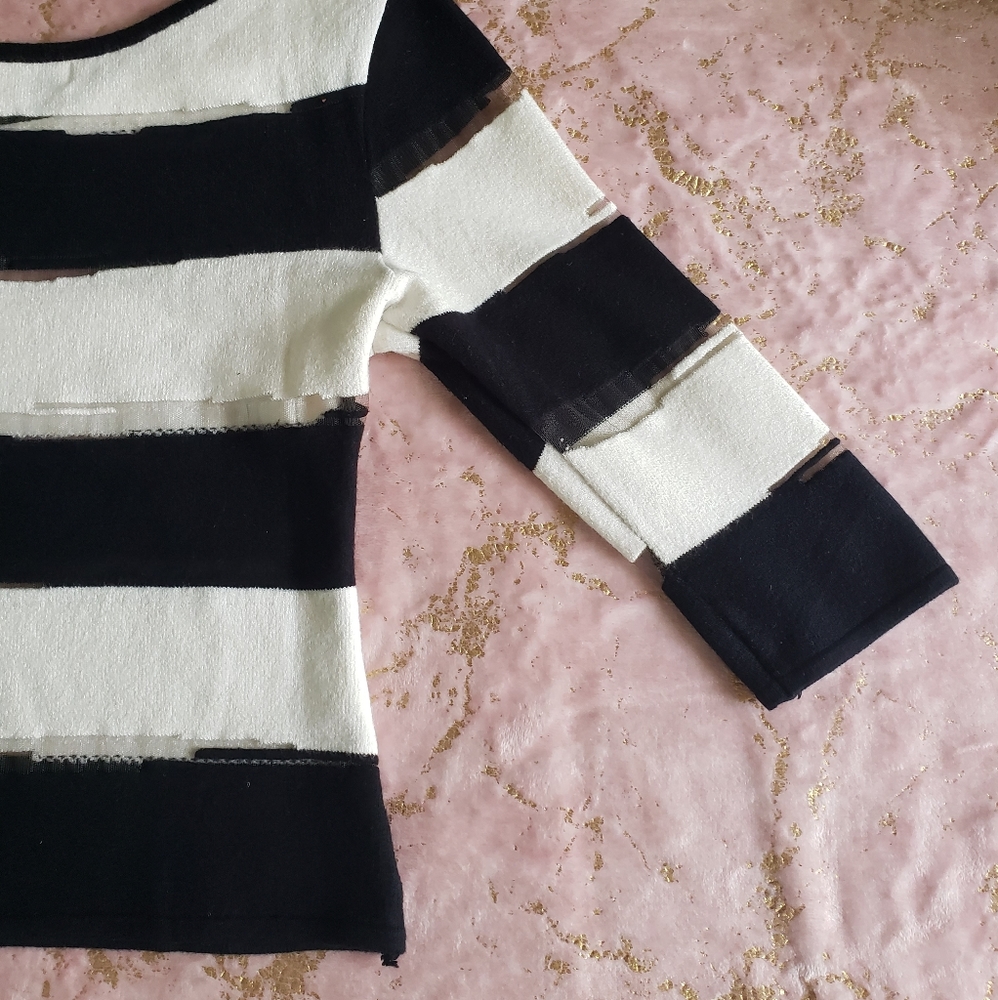 Angelica Val Stripe Blouse - Picture 7 of 14